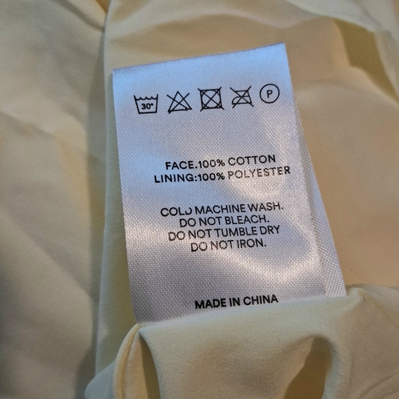 Peppermayo Reyna Butter Yellow Drop Waist Midi Dress Size 14 NWT - Picture 11 of 13